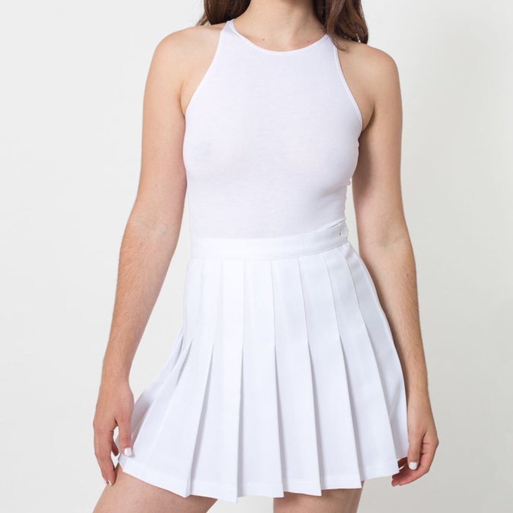 American Apparel Pleated Tennis Skirt